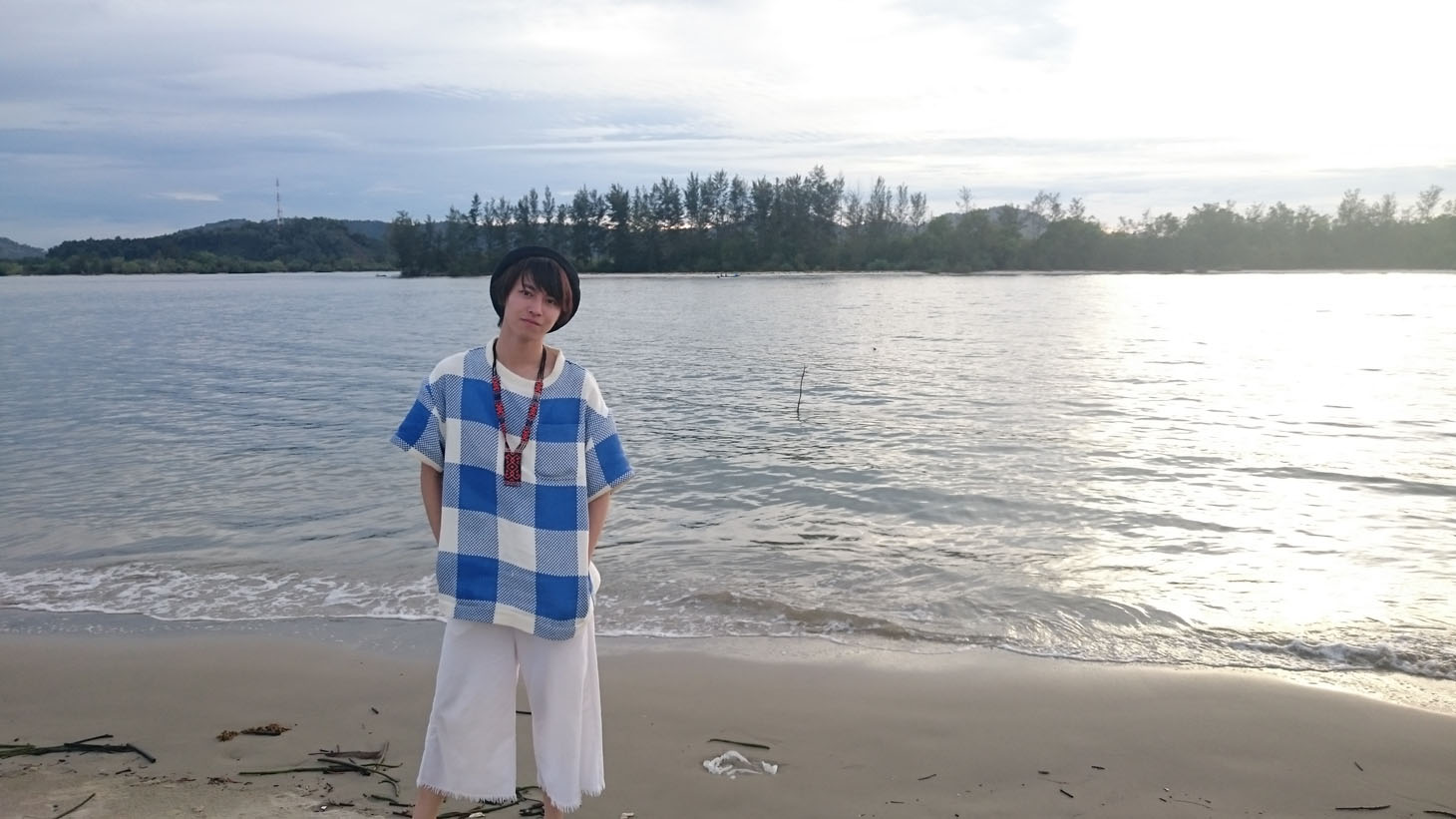 マレーシア滞在を満喫するタカシ。