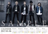 「INNOSENSE」購入者特典ポスターカレンダーイメージ。