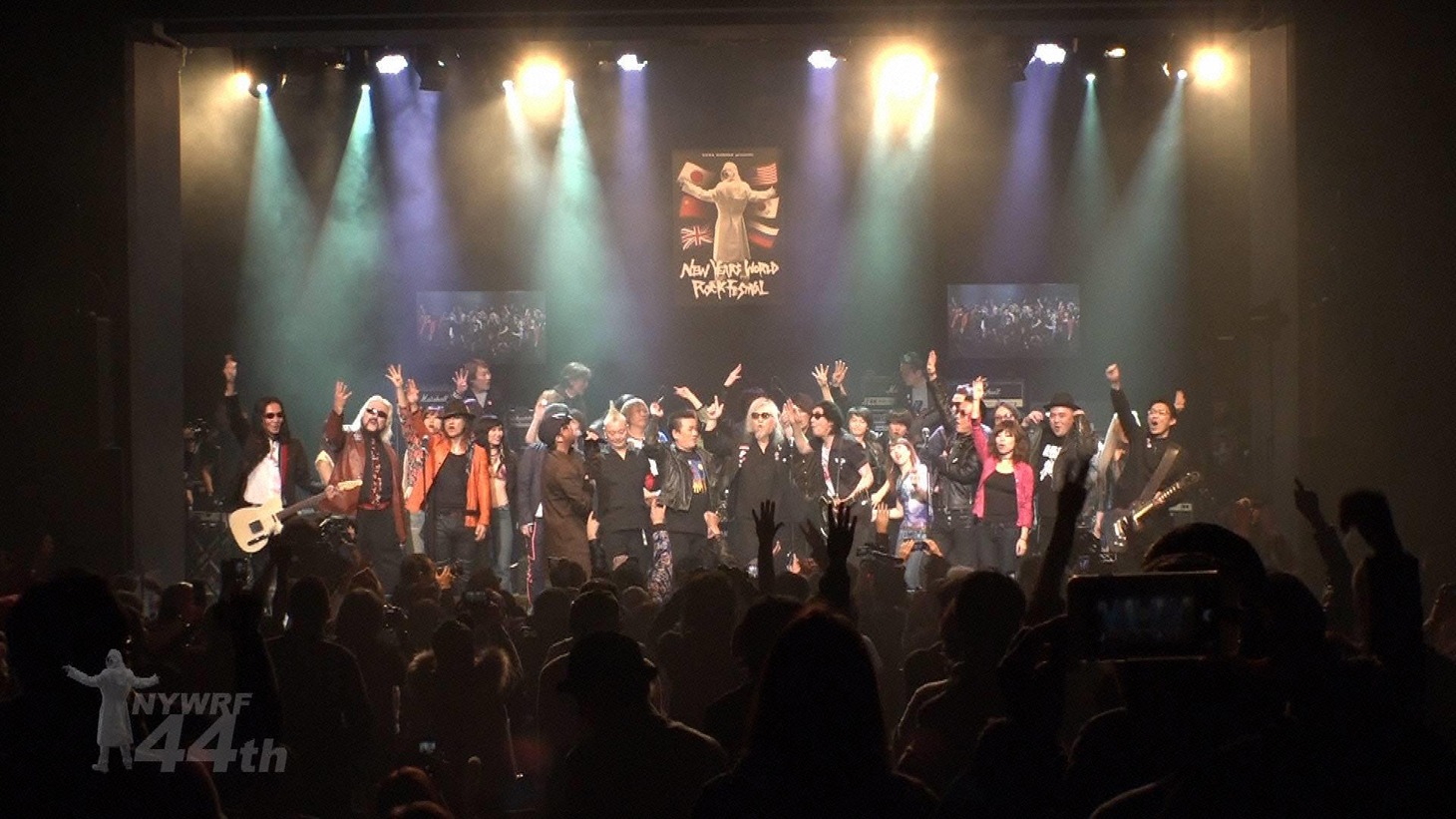 「44th NEW YEARS WORLD ROCK FESTIVAL」の様子。