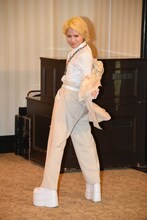 1月9日に東京・神田明神で行われた、AKB48グループ新成人メンバーによる成人式での木下百花。