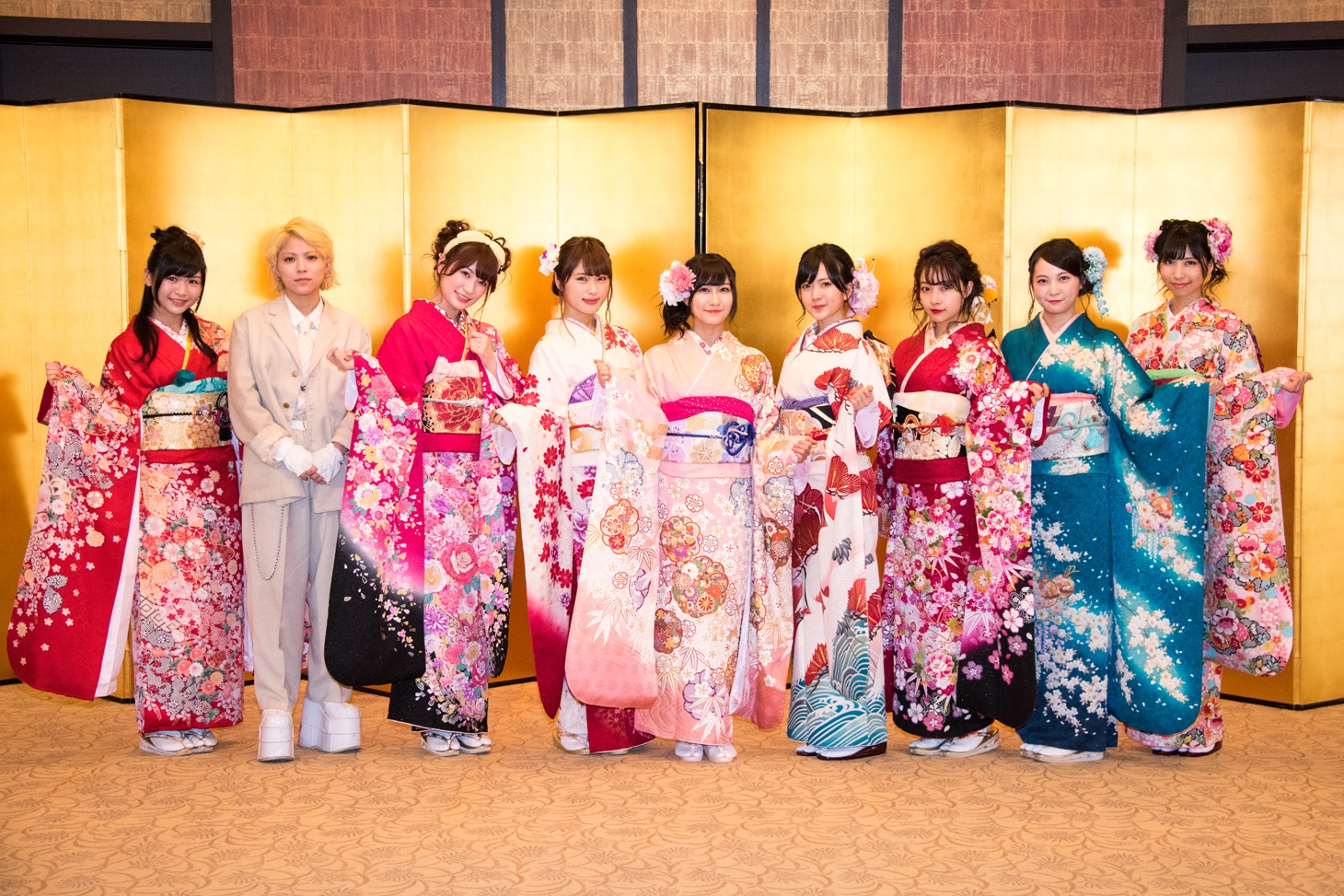 NMB48の新成人。