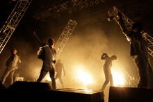 X4「X4 LIVE TOUR 2016 -Funk,Dunk,Punk-」東京・Zepp Tokyo公演の様子。