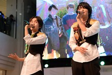 左から山崎悠稀、板垣瑞生。