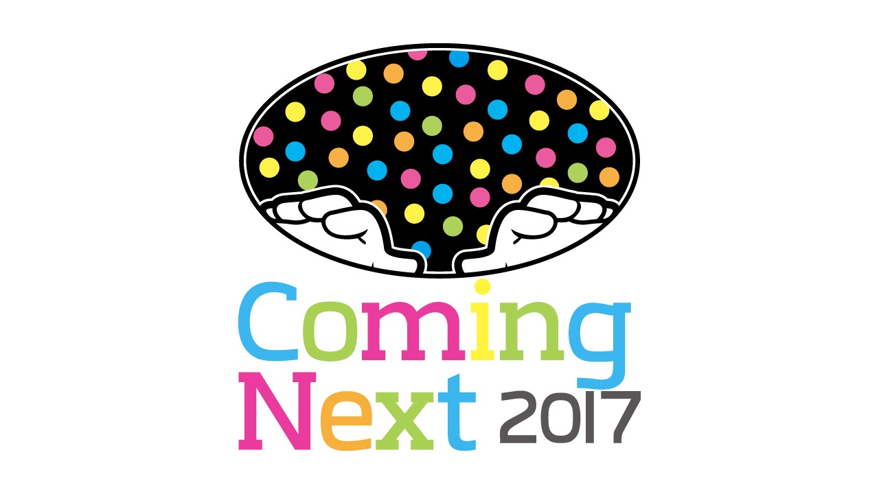 「Coming Next 2017」ロゴ