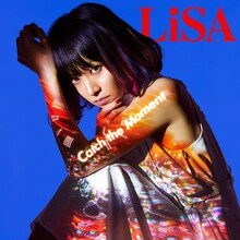 LiSA「Catch the Moment」初回限定盤ジャケット
