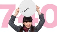「手のひらのさくら学院」第1回のワンシーン。