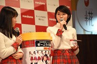 「味噌汁の味付けには自信がある」と力説する加賀楓。