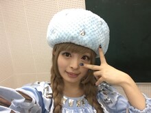 「バズリズム」収録日に撮影されたきゃりーぱみゅぱみゅの自撮り写真。