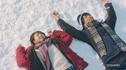 「タウンワーク」の新CM「雪国篇」のワンシーン。