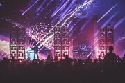 Porter Robinson & Madeonのライブの様子。