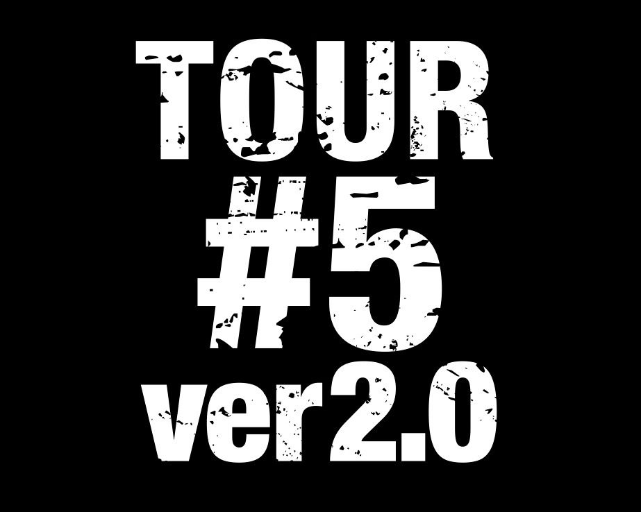 AA=「TOUR #5 ver2.0」ロゴ