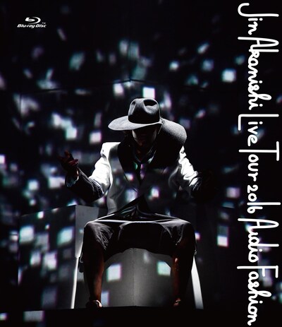 赤西仁「JIN AKANISHI LIVE TOUR 2016 ～Audio Fashion Special～ in MAKUHARI」通常盤Blu-rayジャケット