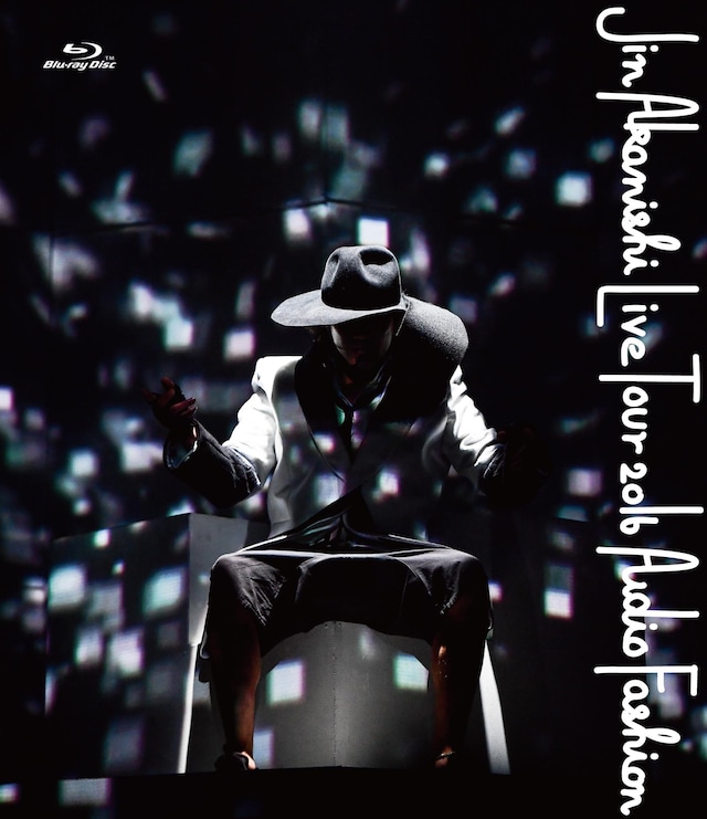 赤西仁「JIN AKANISHI LIVE TOUR 2016 ～Audio Fashion Special～ in MAKUHARI」通常盤Blu-rayジャケット