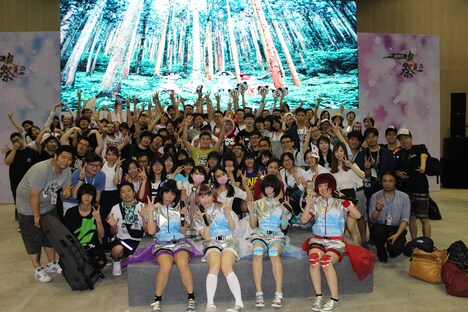 ゆるめるモ！が2016年7月に行った上海公演の様子。