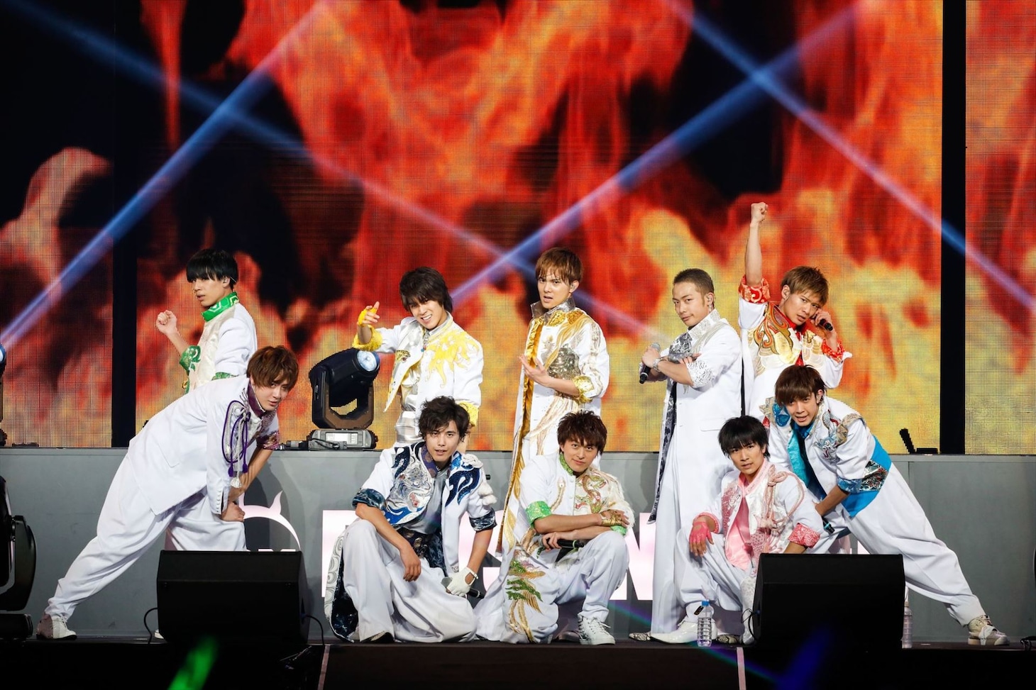 「BOYS AND MEN LIVE 2017 in 武道館 ～One For All, All For One～」の様子。