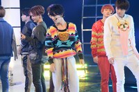 「Clap Our Hands!」を披露する超特急。