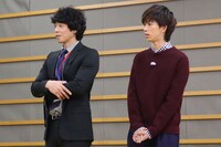 左から庄司智春（品川庄司）、リョウガ。