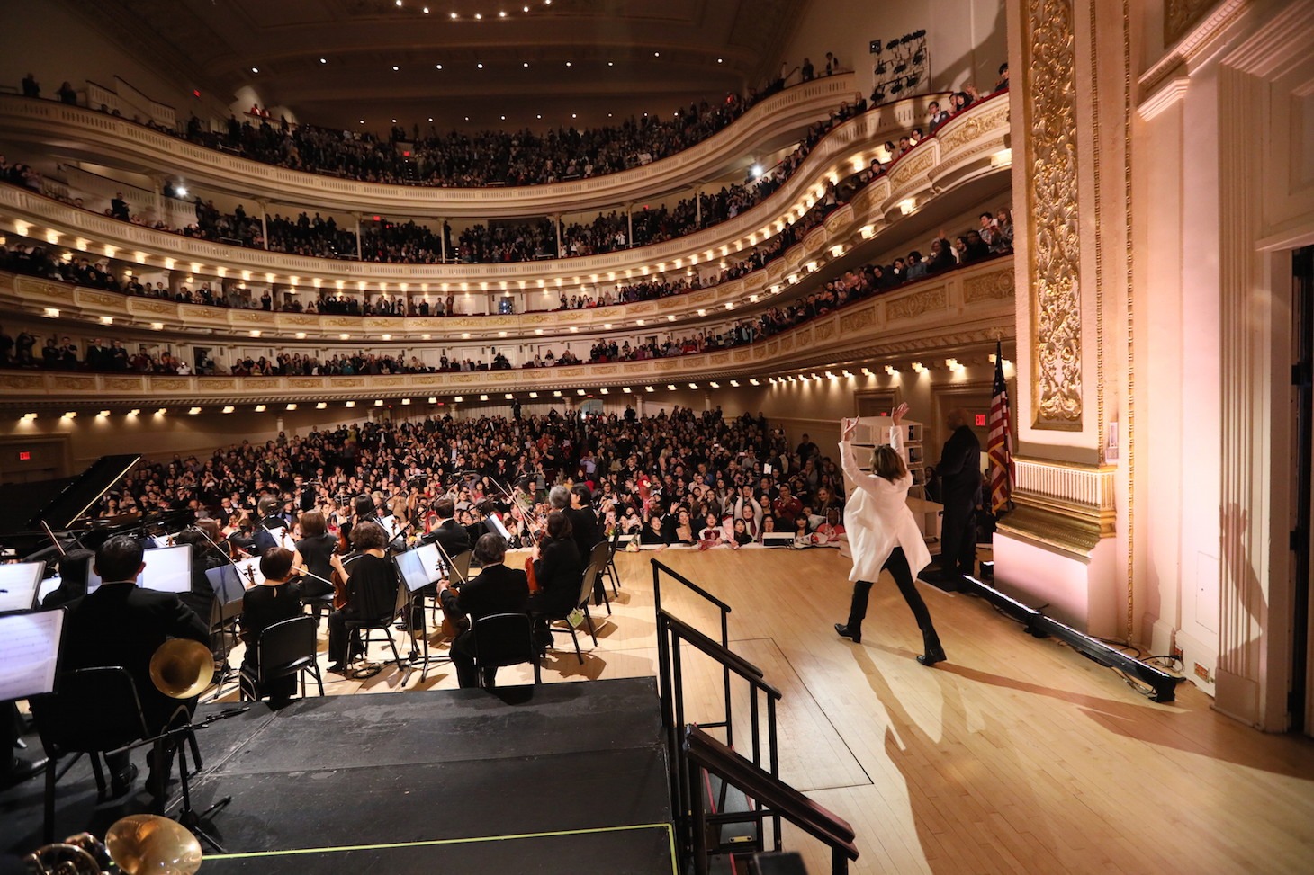 「YOSHIKI CLASSICAL SPECIAL feat. Tokyo Philharmonic Orchestra」の様子。