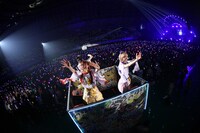 「でんぱ組.inc 幕神アリーナツアー2017 電波良好Wi-Fi完備！」1月14日公演の様子。（写真提供：ディアステージ）