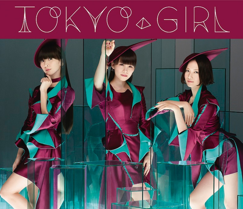 Perfume「TOKYO GIRL」初回限定盤ジャケット