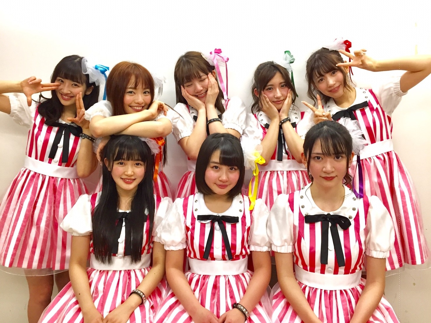 palet。前列左から反田葉月、羽原由佳、齋藤由李名。（写真提供：プラチナム・パスポート）