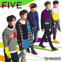 SHINee「FIVE」通常盤ジャケット