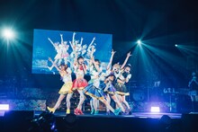 「でんぱ組.inc 幕神アリーナツアー2017 電波良好Wi-Fi完備！」追加公演の様子。［撮影：ただ（ゆかい）］