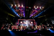 「SPYAIR ARENA TOUR 2016-2017 真冬の大サーカス」の様子。