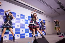 i☆Ris 14thシングル「Shining Star」リリースイベント第1部の様子。（Photo by KOSUKE USHIZIMA）