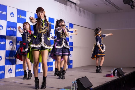i☆Ris 14thシングル「Shining Star」リリースイベント第1部の様子。(Photo by KOSUKE USHIZIMA)