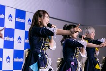 i☆Ris 14thシングル「Shining Star」リリースイベント第1部の様子。（Photo by KOSUKE USHIZIMA）