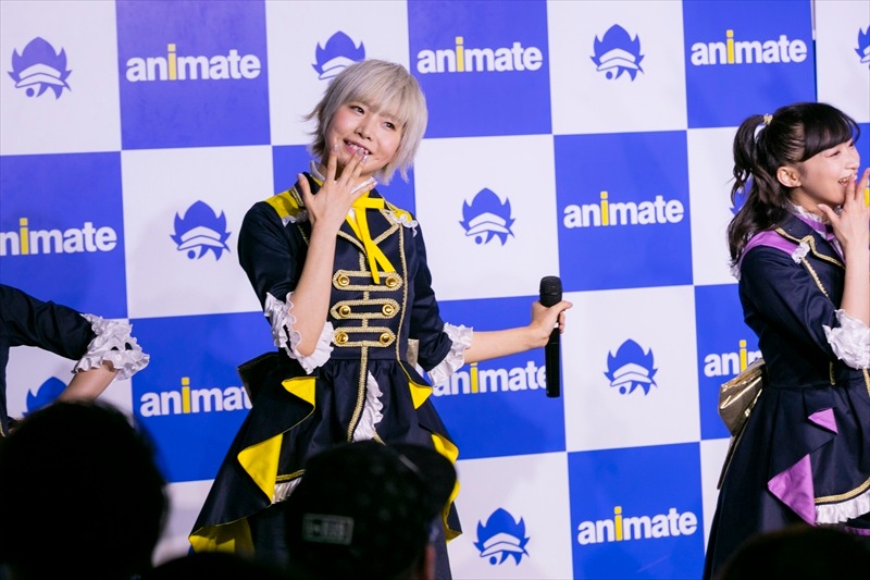 i☆Ris 14thシングル「Shining Star」リリースイベント第1部の様子。（Photo by KOSUKE USHIZIMA）
