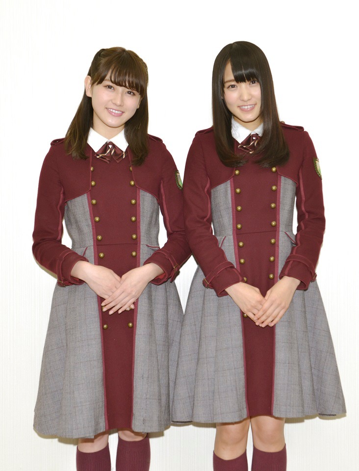 人気画像9位は「欅坂46の菅井友香がキャプテンに就任、守屋茜は副キャプテンに」より、守屋茜と菅井友香。