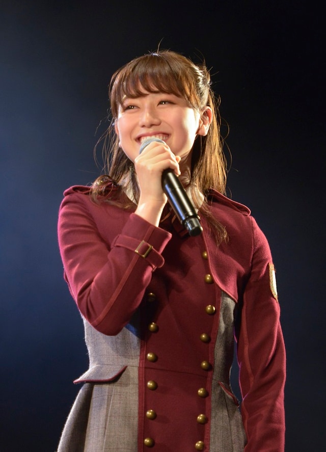 欅坂46の副キャプテンに就任した守屋茜。