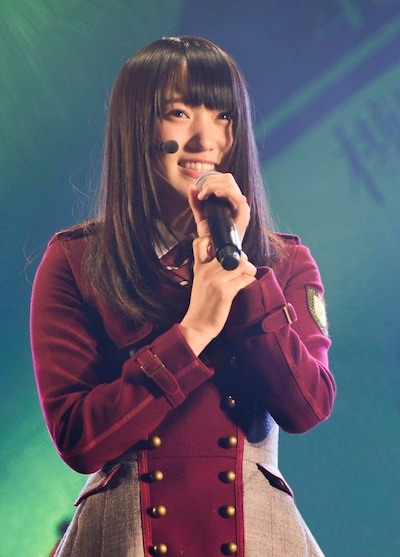 欅坂46のキャプテンに就任した菅井友香。