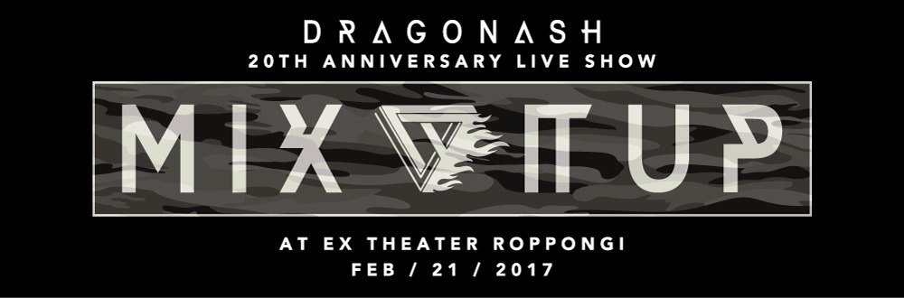 Dragon Ash「20th Anniversary Live Show『MIX IT UP』」告知ビジュアル