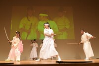 さくら学院「剣舞の授業 2」2時限目の様子。