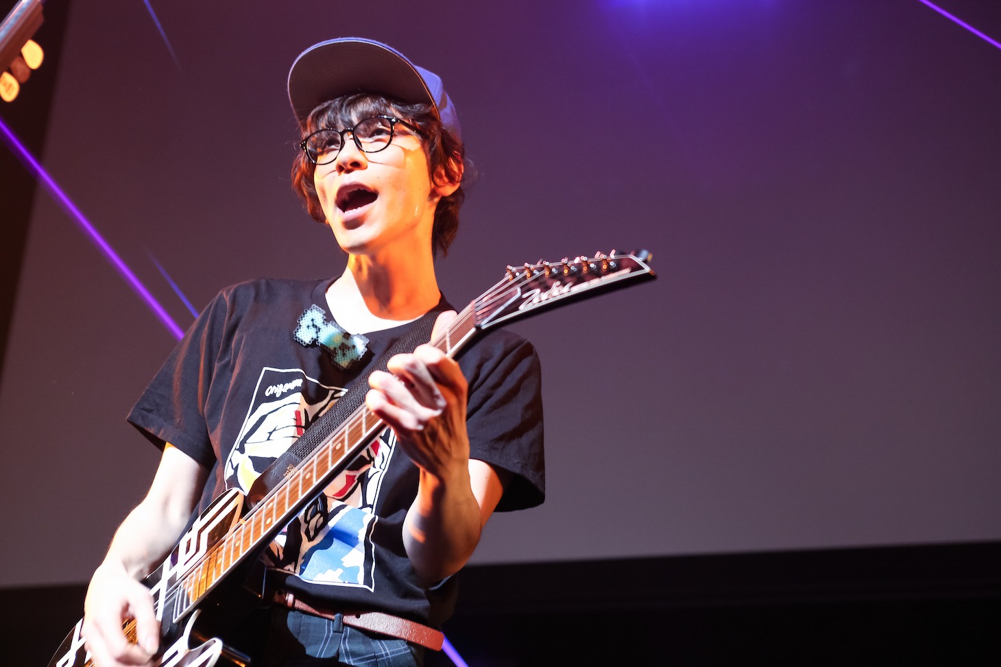 竹内サティフォ（Vo, G, Programming）（Photo by nishinaga "saicho" isao）