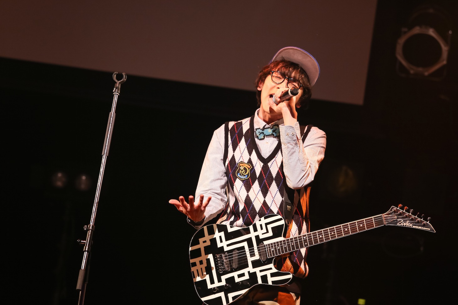 竹内サティフォ（Vo, G, Programming）（Photo by nishinaga "saicho" isao）