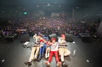 ONIGAWARA「1stワンマンツアー2017～新春初ONI詣～」東京・TSUTAYA O-WEST公演の様子。（Photo by nishinaga "saicho" isao）