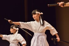 さくら学院「剣舞の授業 2」2時限目の様子。