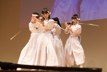 さくら学院「剣舞の授業 2」2時限目の様子。