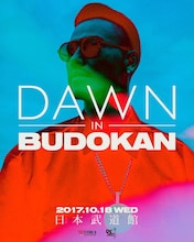 AK-69「DAWN in BUDOKAN」フライヤー