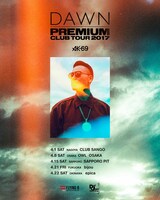 AK-69「DAWN in BUDOKAN」フライヤー