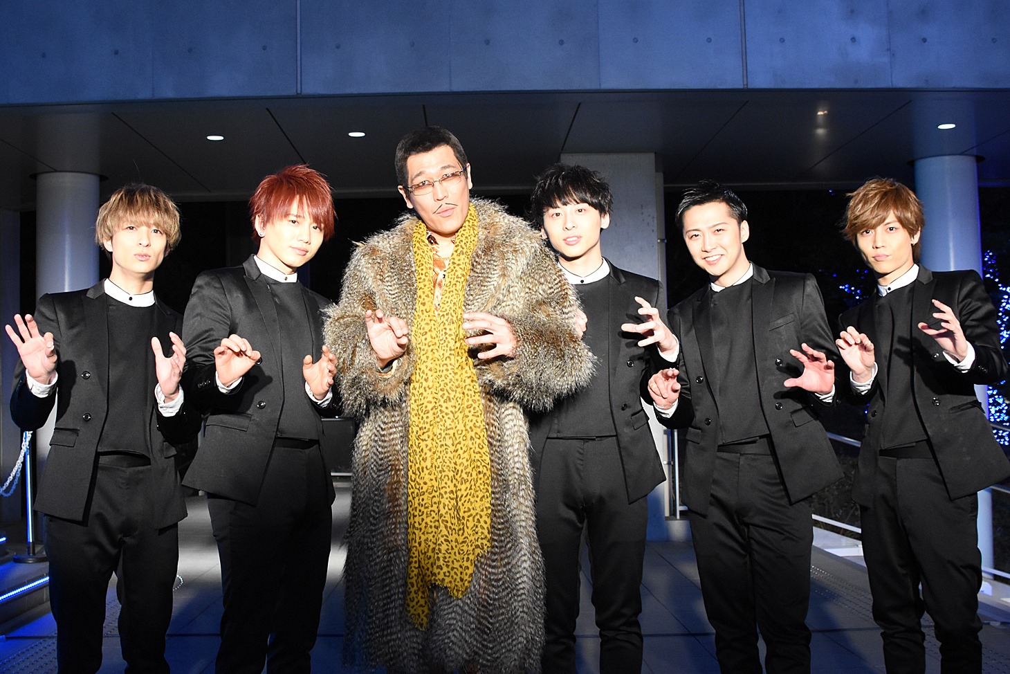 Da-iCEとピコ太郎。