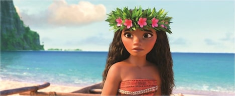 「モアナと伝説の海」メインビジュアル （c）2017 Disney