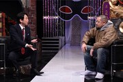 左から有吉弘行、UZI。 (c)日本テレビ
