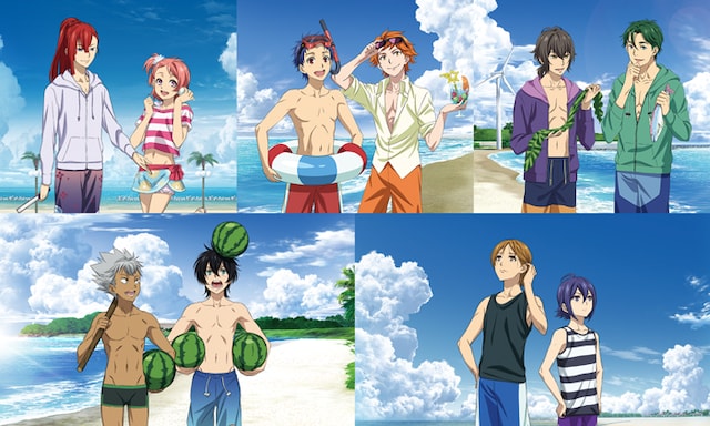 「KING OF PRISM -PRIDE the HERO-」ユニットプロジェクトに参加するエーデルローズ生。