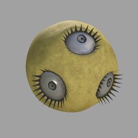 「命にふさわしい」初回限定盤の購入特典「ポッドスキン：amazarashiヘッド」。