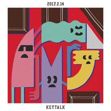 オリジナルKEYTALKステッカー サンプル